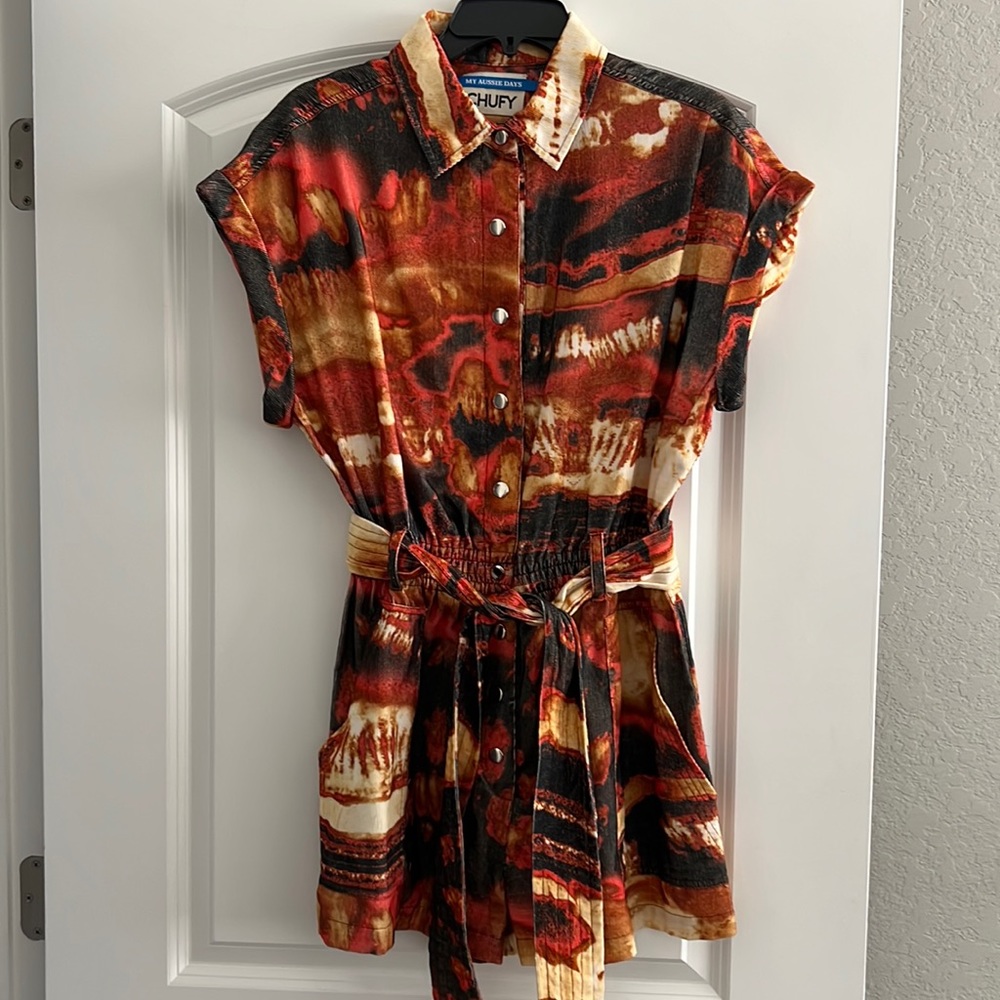Chufy corduroy romper